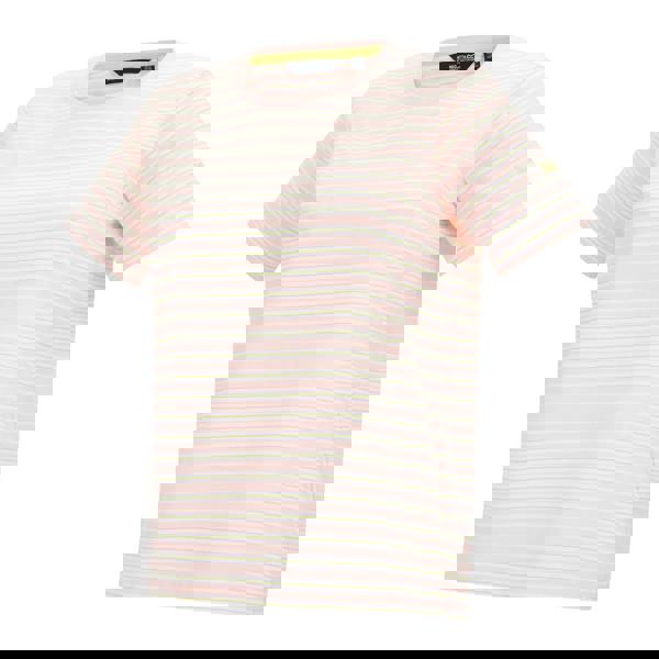 Regatta Womens/Ladies Bayletta Striped T-Shirt - Pink Haze - 