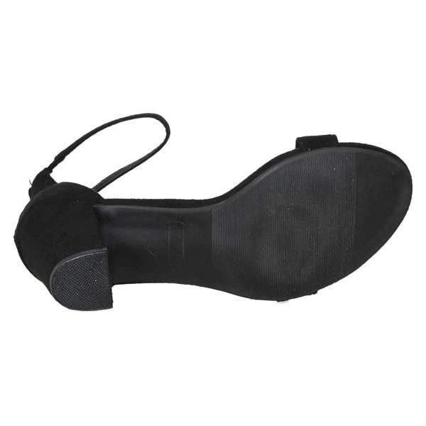 Anne Michelle Ladies Anne Michelle Block Heel Wide Fit Sandals F12053
