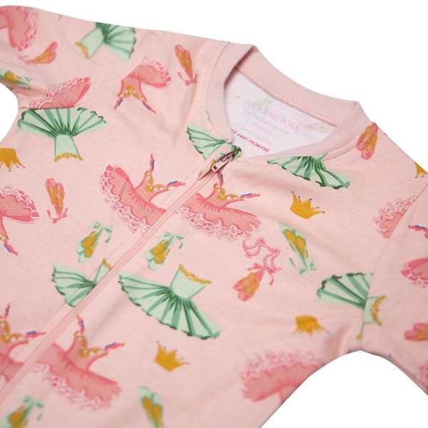 Luca and Rosa Baby grow - ballet print