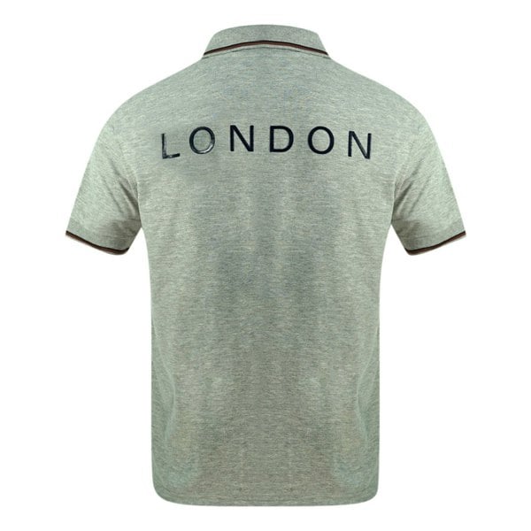 Aquascutum Aldis Crest Polo Shirt - Grey