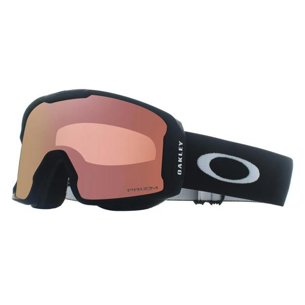 Oakley Ski Goggles Line Miner L OO7070-C4 Matte Black Prizm Rose Gold Iridium