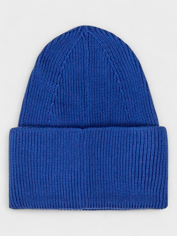 Off - White Stamp Knit Beanie Blue - Supplied FashionOff - White