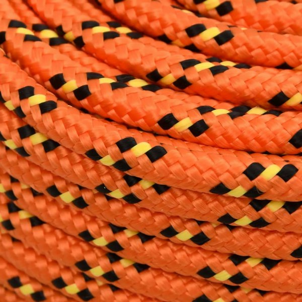 Berkfield Boat Rope Orange 10 mm 500 m Polypropylene