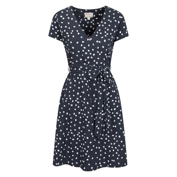 Mountain Warehouse Women's Santorini Daisy Jersey UV Protection Dress - Navy