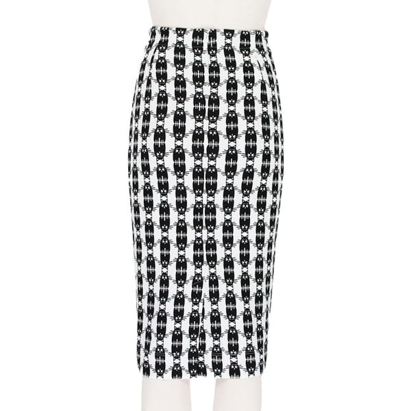 Peter Jensen Repeat Cat Print Pencil Skirt
