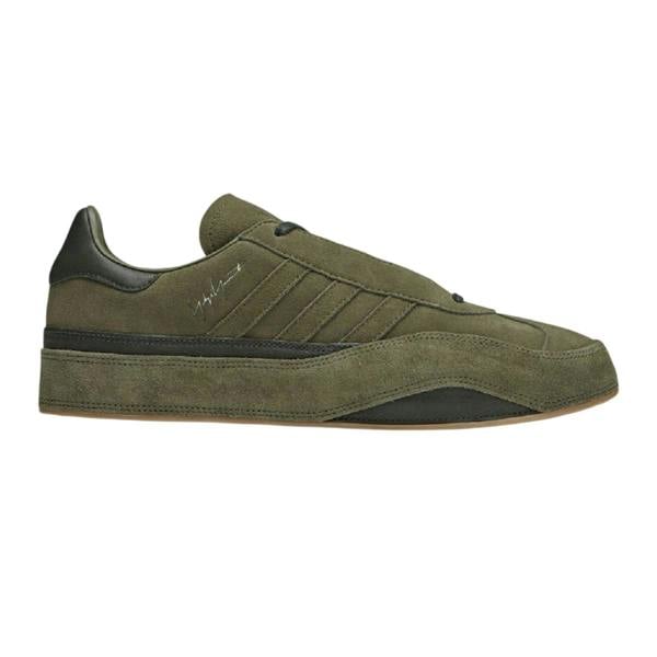 Y-3 Womens/Ladies Gazelle Suede Trainers - Olive - 