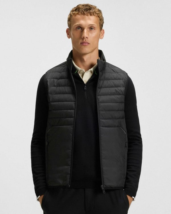 BOSS Green Urbanex Mens Gilet - Black 001