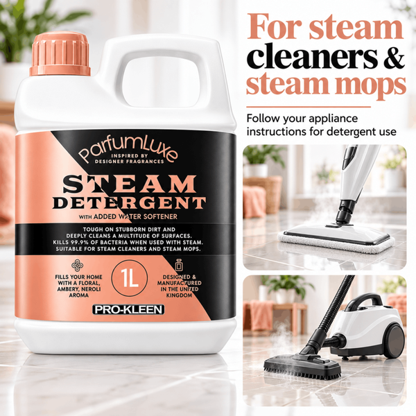 ProKleen Pro-Kleen Parfum Luxe Steam Mop Detergent Prada 1L x2 - Deeply Cleans, Removes Stains, Deodorises