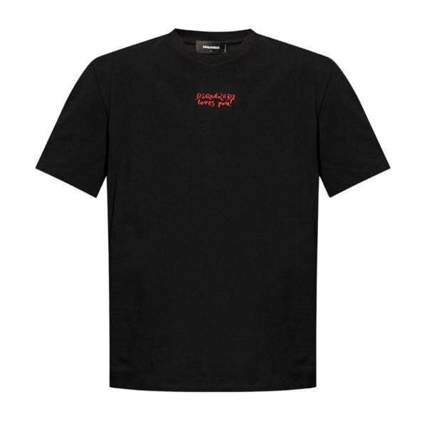 Dsquared2 Dsquared2 Loves You T-Shirt Black M