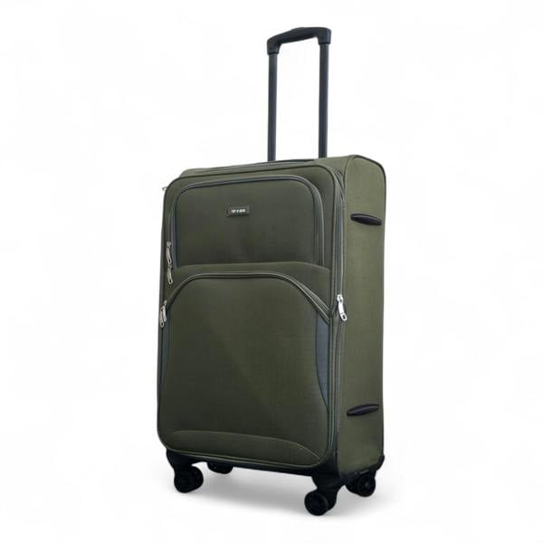 Infinity Luggage Expandable Soft 8 Wheel Lightweight Suitcase Luggage Travel Bags Set