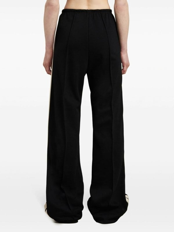 Palm Angels Classic Logo Loose Track Pant Black - Supplied FashionPALM ANGELS
