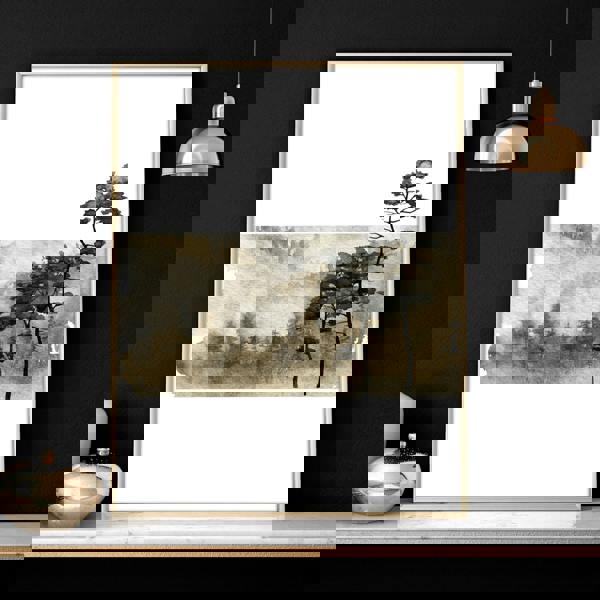 Scandinavian wall decor | set of 3 framed wall art