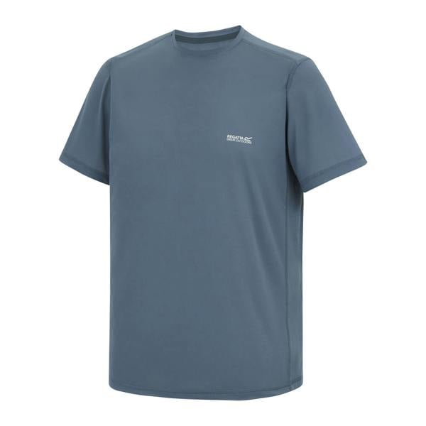 Regatta Mens Fingal Stretch T-Shirt - China Blue - 