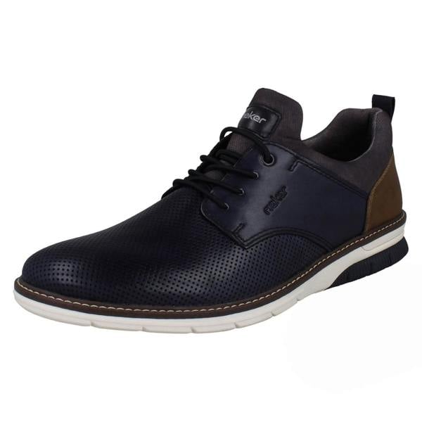 Rieker Mens Rieker Smart Casual Leather Lace Up Shoes 14450