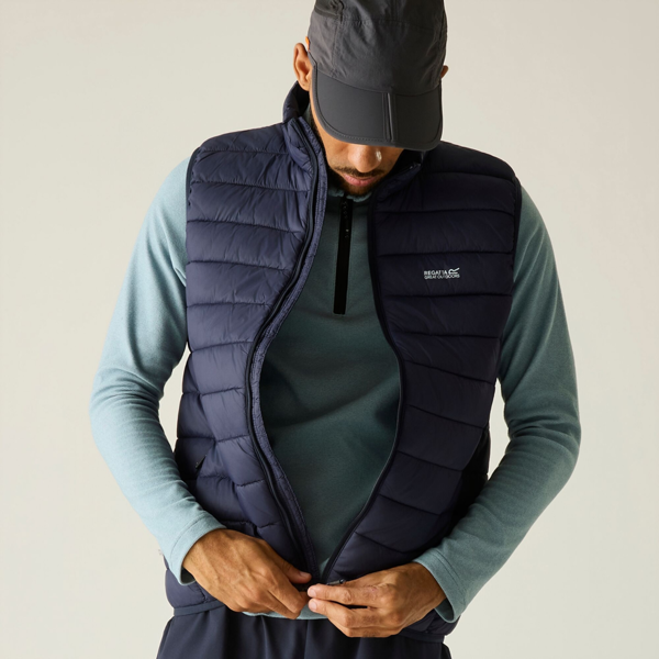 Regatta Mens Marizion Quilted Gilet - Moonlight Denim