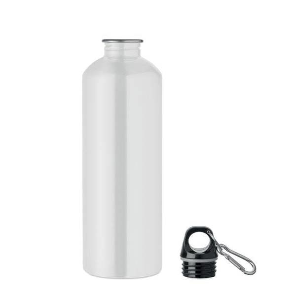 MidOcean Re-One Moss Single Wall 1000ml Water Bottle - White - 