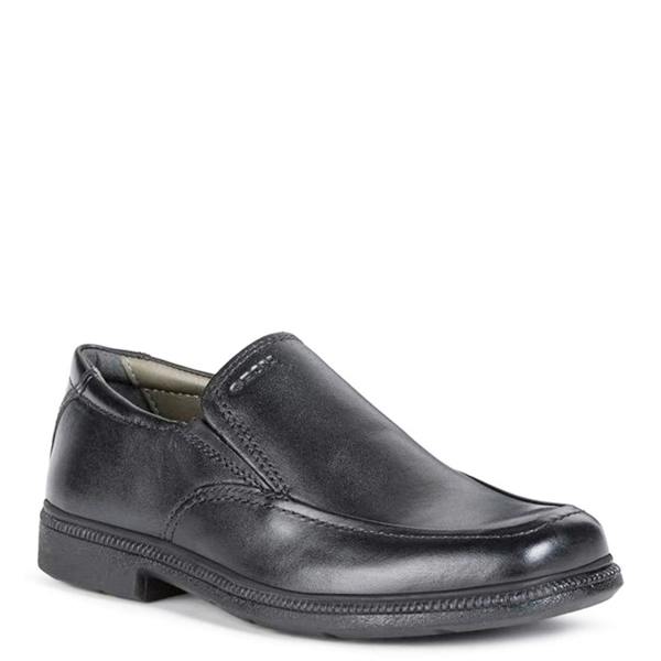Geox Boys School Lace Up Jr Federico Shoes Slip On