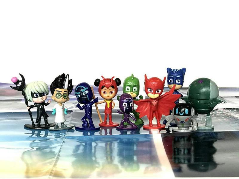 PJ Masks My Busy Books - Storybook, 10 figurines, playmat