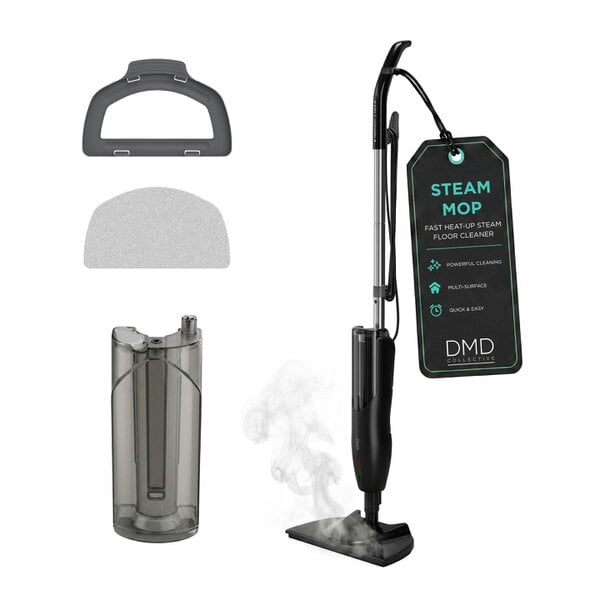 DMD Collective Steam Mop Floor Cleaner with Adjustable Steam Control for Tile, Laminate and Sealed Wood 1300W