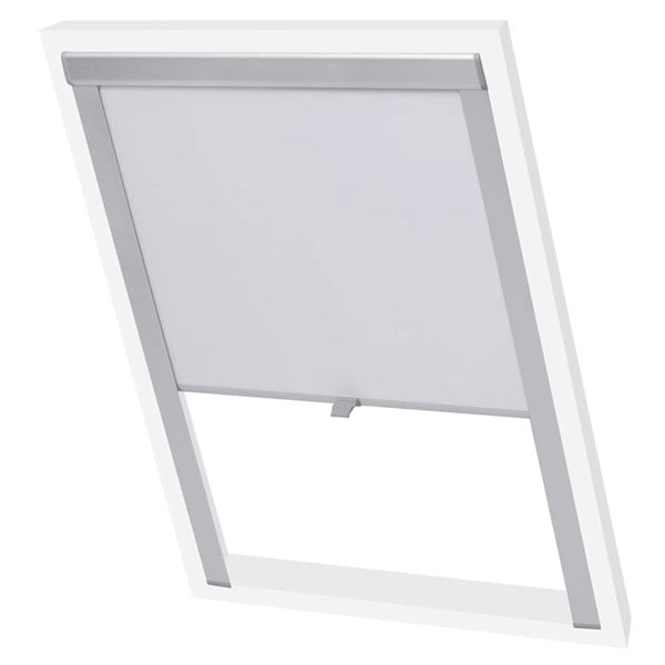 Berkfield Blackout Roller Blind White UK08
