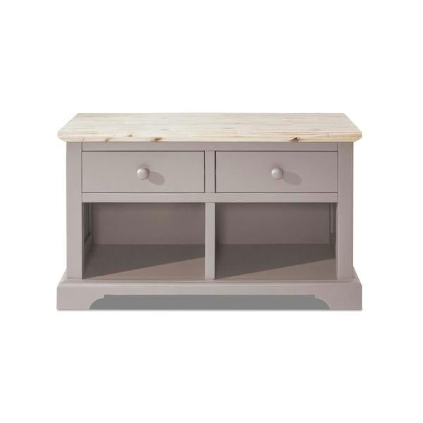 Statement Furniture Florence Storage Bench with 2 Drawers and 2 Baskets Assembled