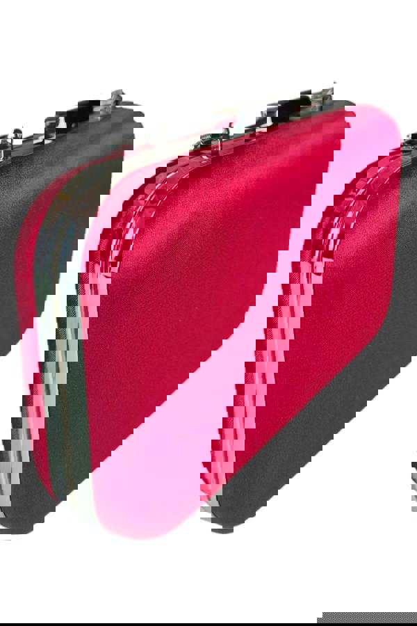 Paulo Due Bow Satin Clutch Bag