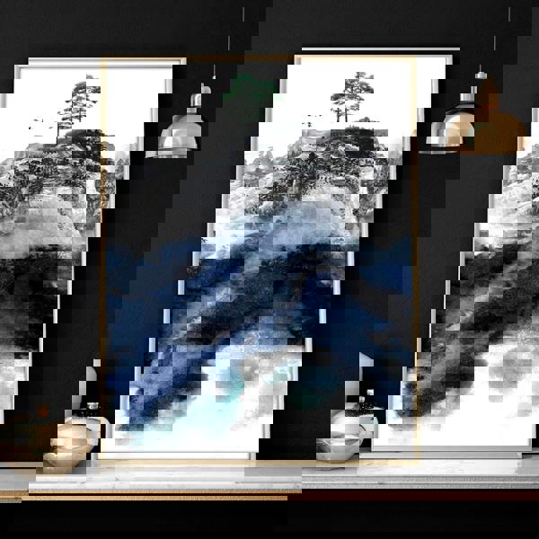 Wall picture for living room | set of 3 Japanese art prints