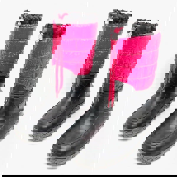 Mud Dogs NORDIC Womens Boots Black/Pink Leopard