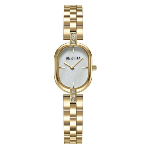Bertha Lana Bracelet Watch - Gold/White - BTHBS1502