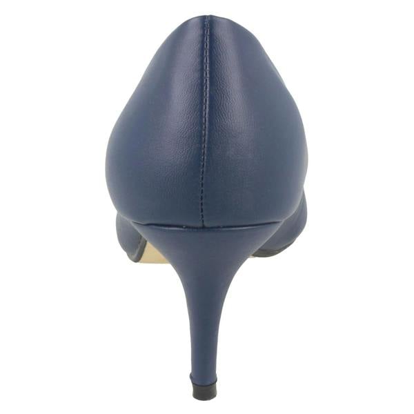 Anne Michelle Ladies Anne Michelle Mid Heel Court Shoes