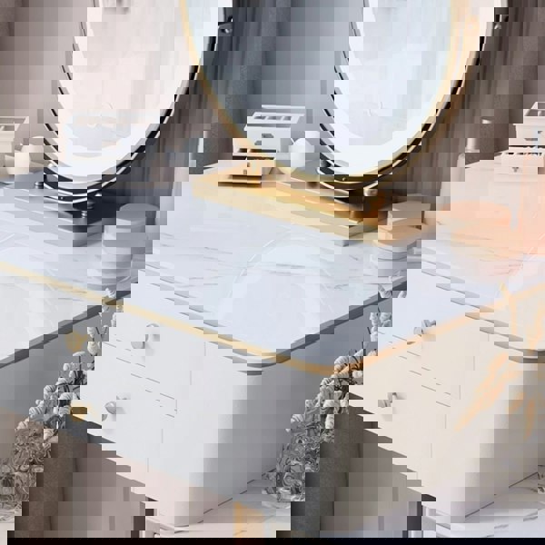 Lakin Dressing Table, White-Weilai Concept-Weilai Concept