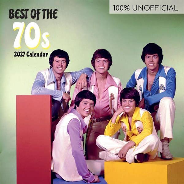 Best of the 70s Calendar 2027, Wall Calendars, Month To View, Entertainment, Gift