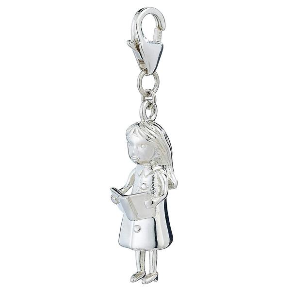 Mylee London Sterling Silver Reading Charm