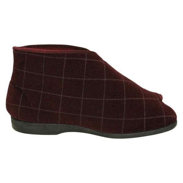 Balmoral Mens Balmoral Wide Opening Boot Slippers VB M93