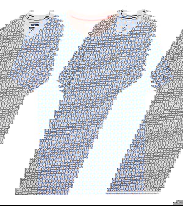 Lambretta Mens Geometric Target Retro Mod Ska Casual T-Shirt