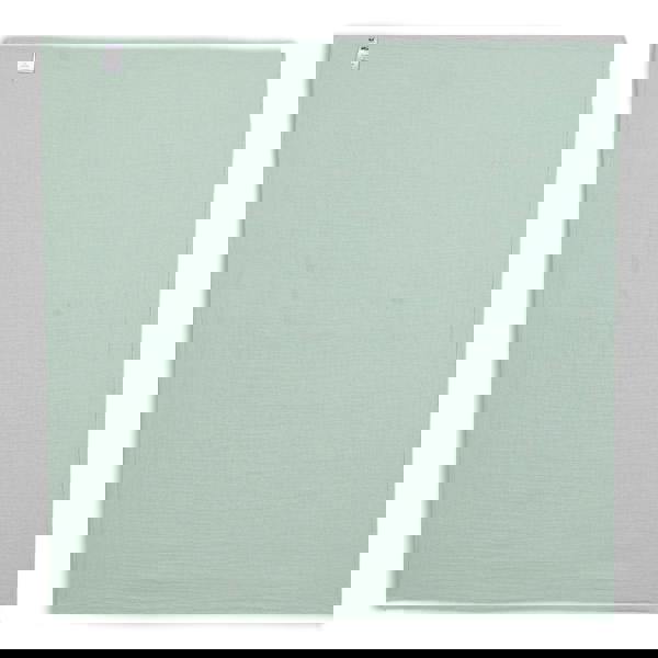 Mini Cuddles Baby Unisex 2pk Solid & Animal Printed Muslins, Multicolour