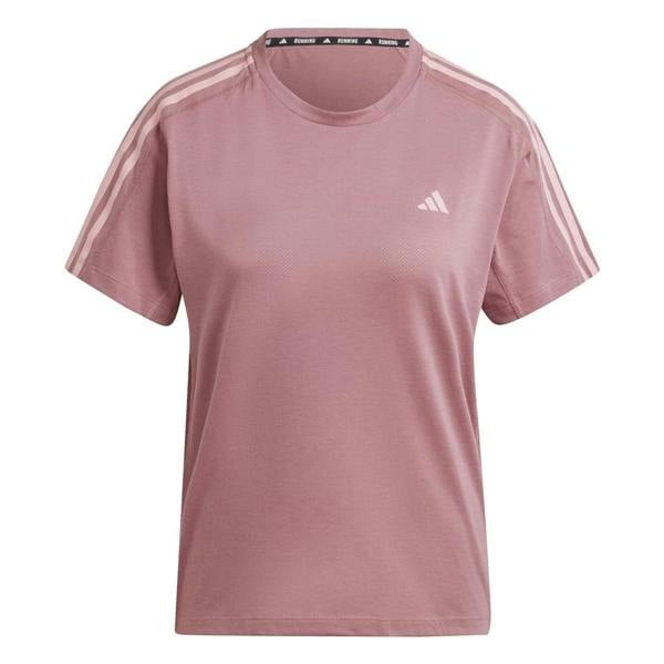 Adidas Womens/Ladies Own The Run T-Shirt - Crimson - 