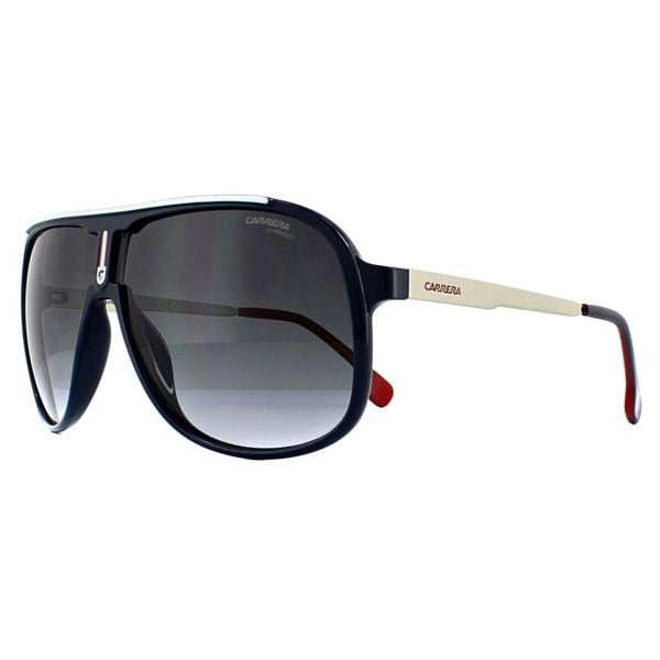 Carrera Sunglasses 1007/S PJP 9O Blue Silver Dark Grey Gradient
