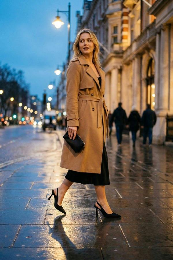 ikrush Sloane Satin Pointed Toe Slingback Heels