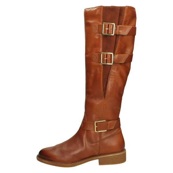Clarks Ladies Clarks Knee High Boots Cologne Up