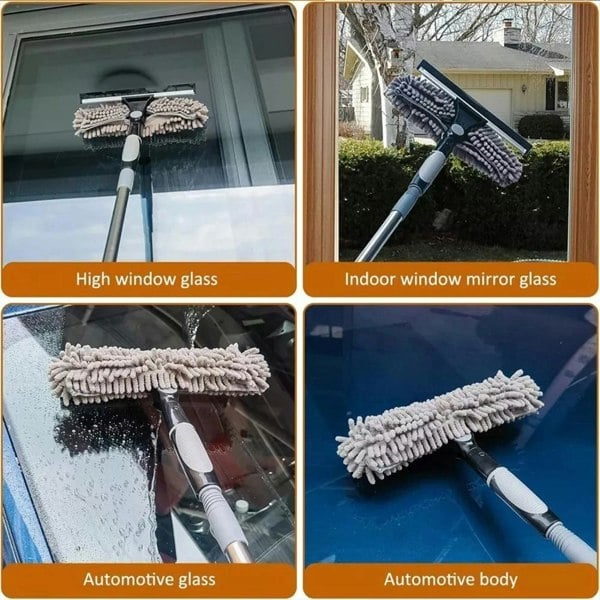 Havendro Telescopic Extendable Window Cleaner Equipment Glass Cleaning 4.5m Squeegee