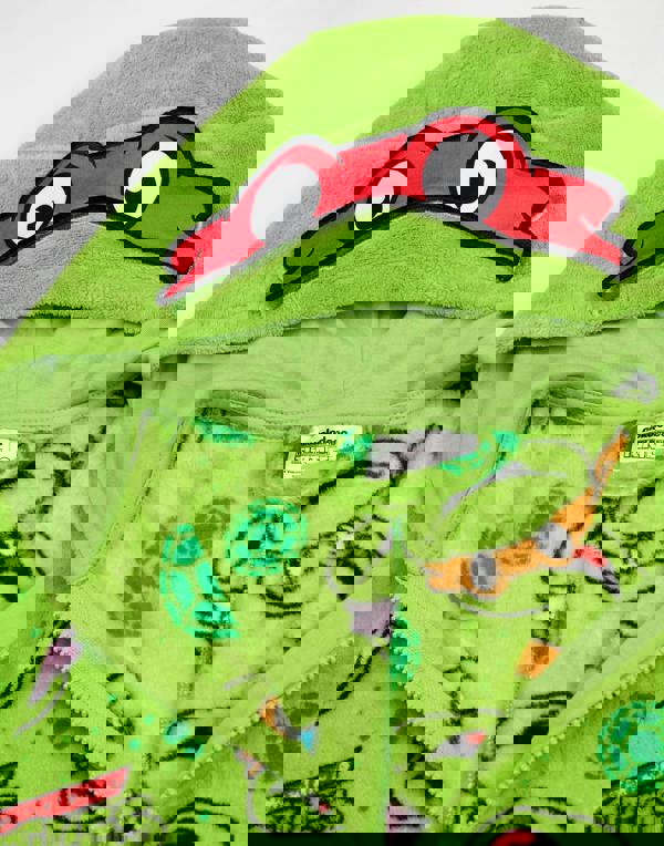 Teenage Mutant Ninja Turtles Boys Green Novelty Masks Onesie