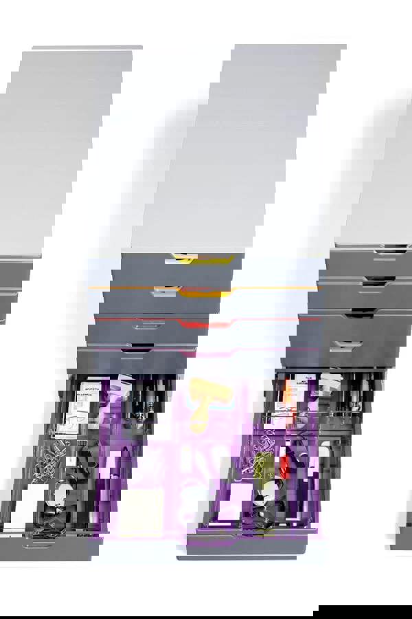 Durable Acrylic Food-Safe Plastic Draw Organiser Storage Divider | Crystal Clear