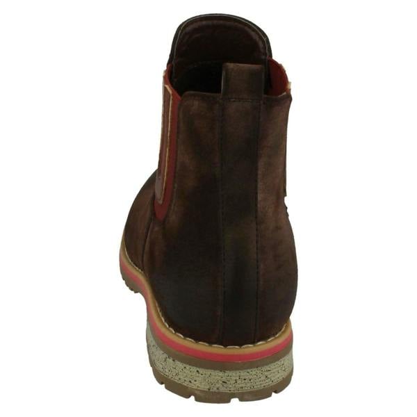 Down to Earth Ladies Down To Earth Flat Chelsea Ankle Boots