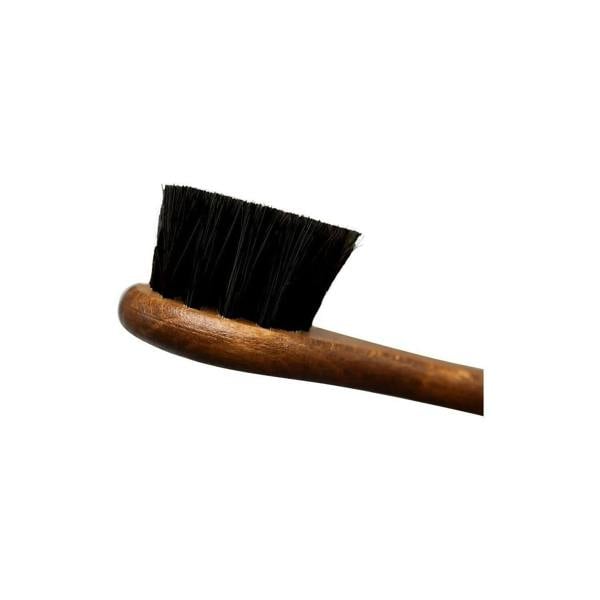 BIRCH Horsehair Dauber Brush - For Applying Shoe Polish and Cream 15cm