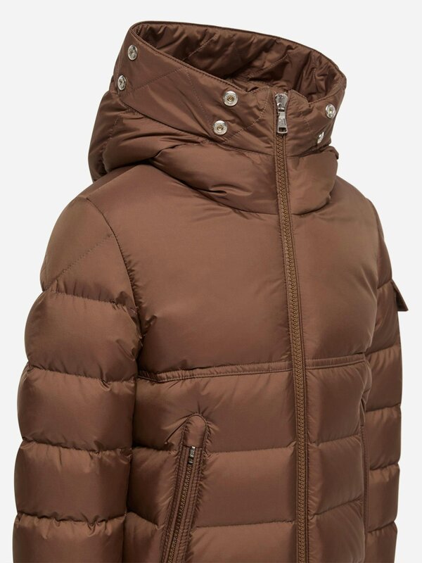 Moncler Enfant Boys Down Padded New Byronf Jacket in Brown
