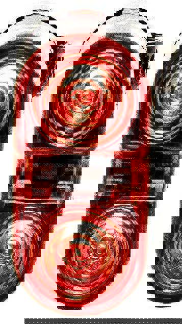 Awe Flash 40 Lumens 2 x 0.5w Red LED's Rear Bike Light Inc: 2 x AAA Batteries