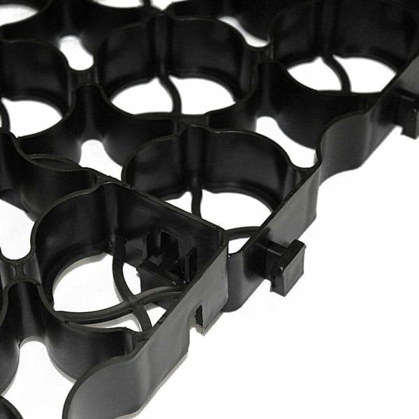 True Products TruePave Shed Base Kit - Interlocking Plastic Grids With Weed Fabric