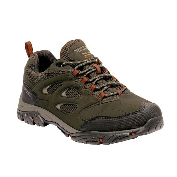 Regatta Mens Holcombe IEP Low Hiking Boots - Bayleaf/Burnt Umber - 