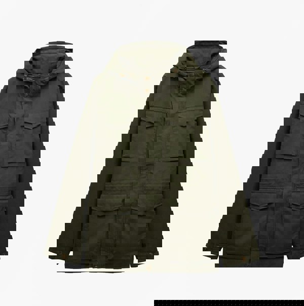 Joules PORTMAN Mens Green Waterproof Raincoat Green